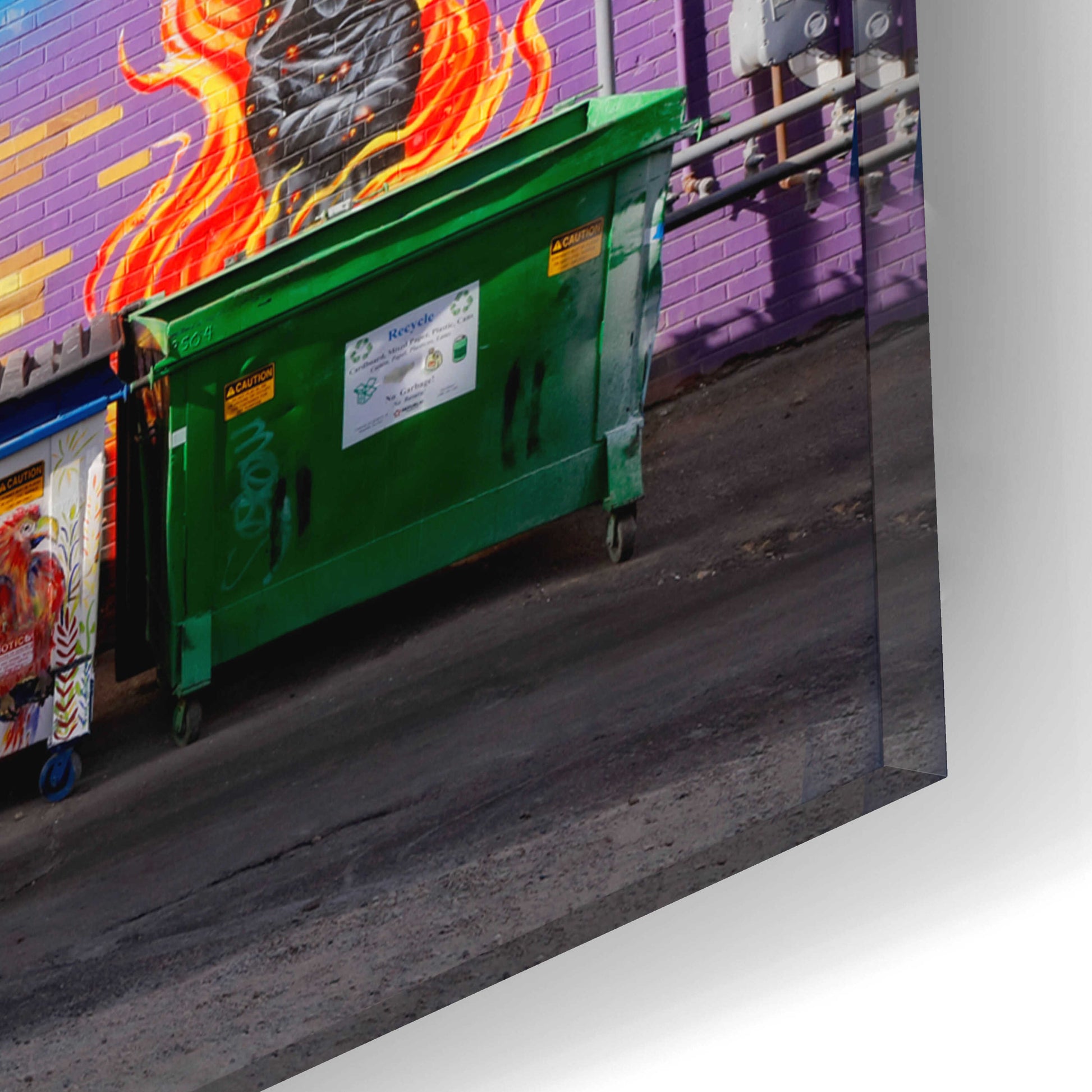 Epic Art 'Boise Freak Alley' by Mike Jones, Acrylic Glass Wall Art,16x12