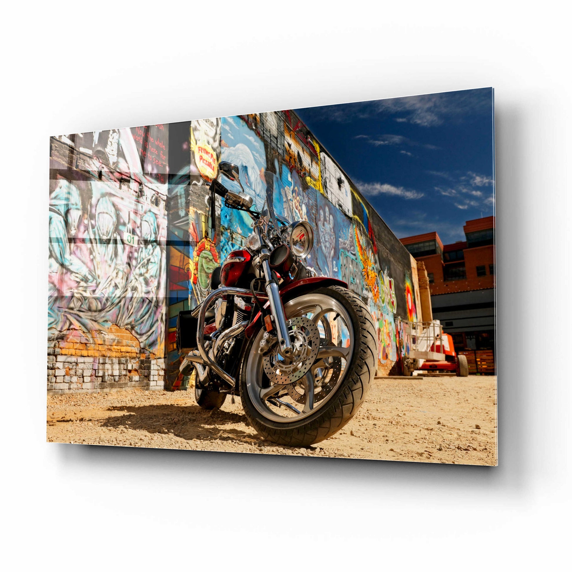 Epic Art 'Boise Freak Alley 2' by Mike Jones, Acrylic Glass Wall Art,16x12