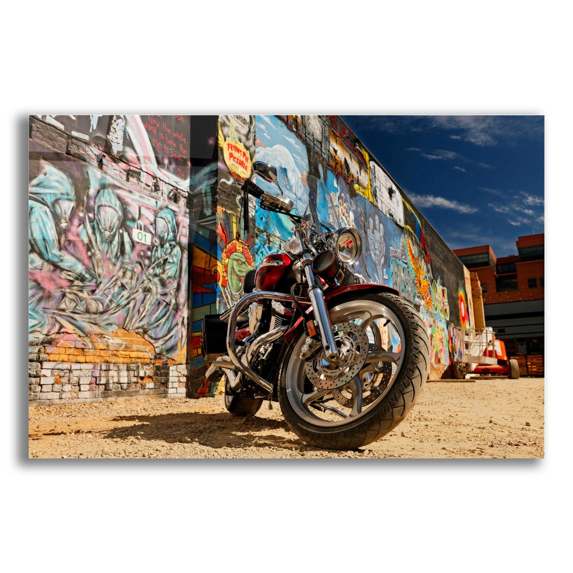 Epic Art 'Boise Freak Alley 2' by Mike Jones, Acrylic Glass Wall Art,16x12