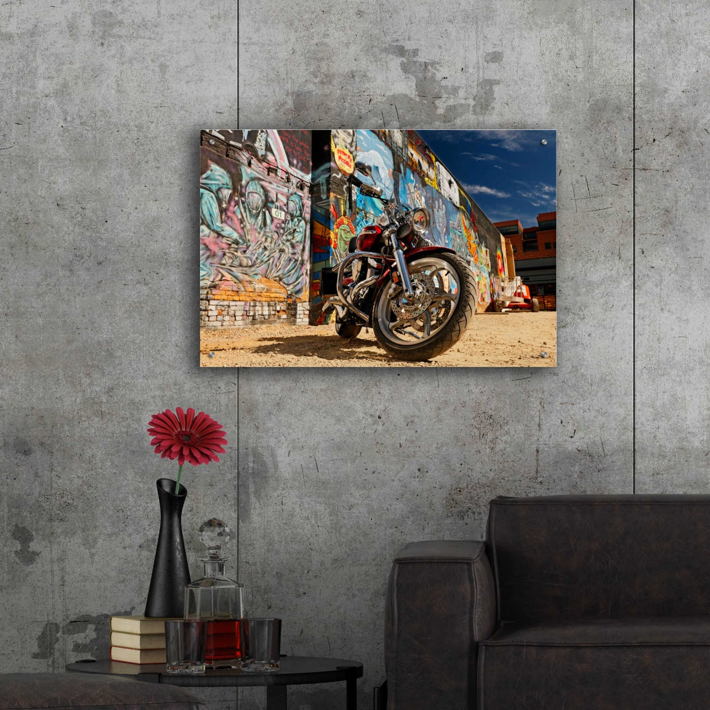 Epic Art 'Boise Freak Alley 2' by Mike Jones, Acrylic Glass Wall Art,36x24