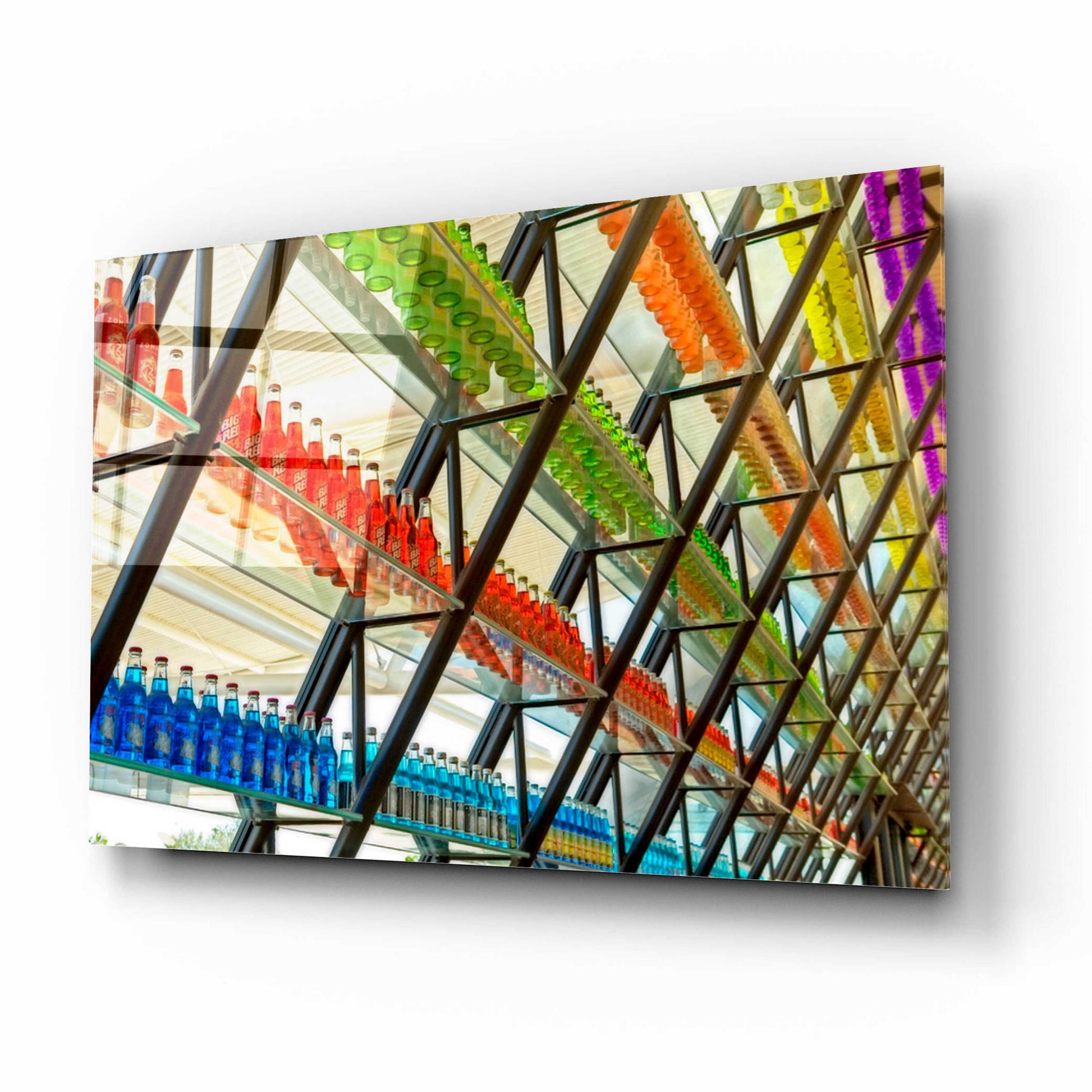 Epic Art 'OKC Pops Rt' by Mike Jones, Acrylic Glass Wall Art,16x12