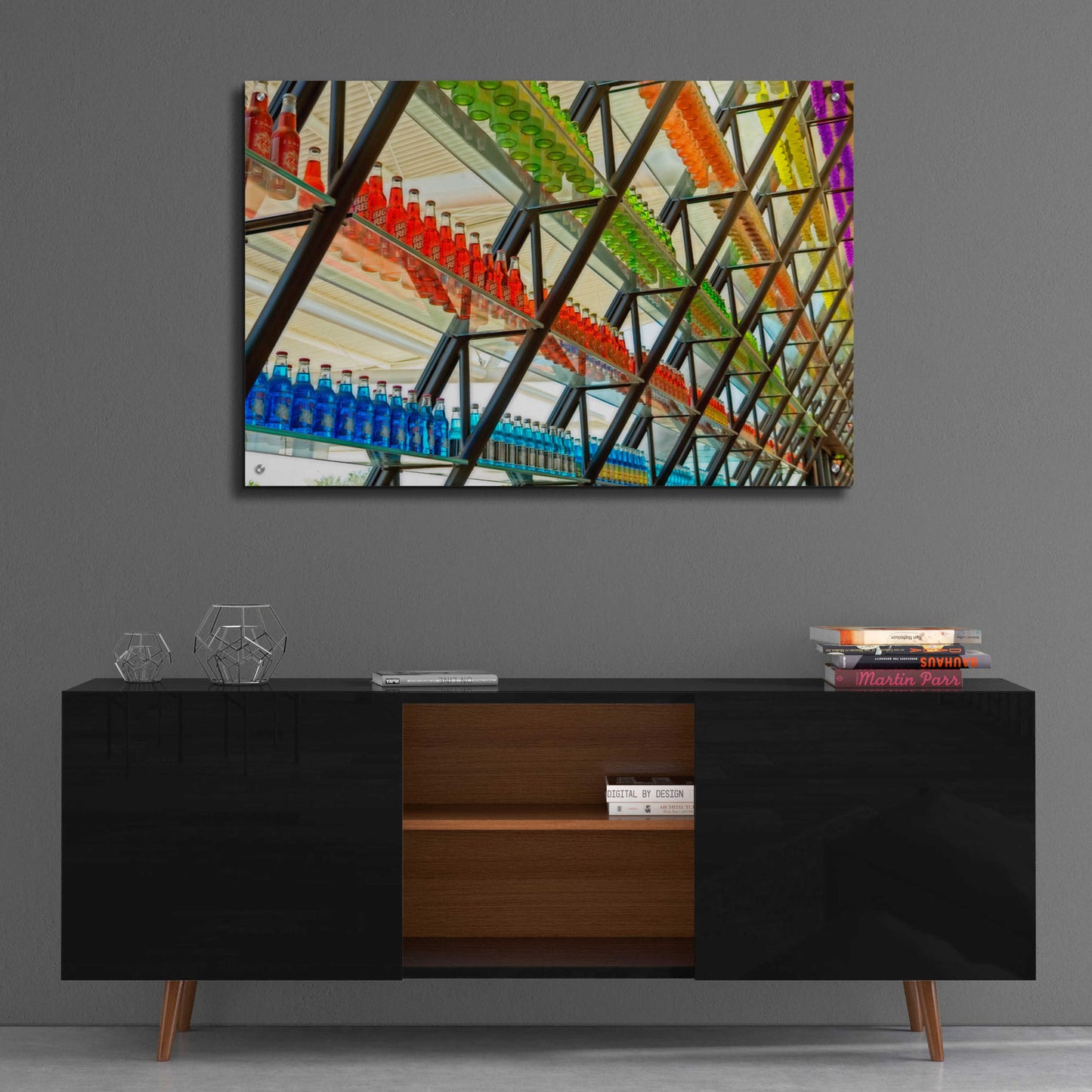 Epic Art 'OKC Pops Rt' by Mike Jones, Acrylic Glass Wall Art,36x24