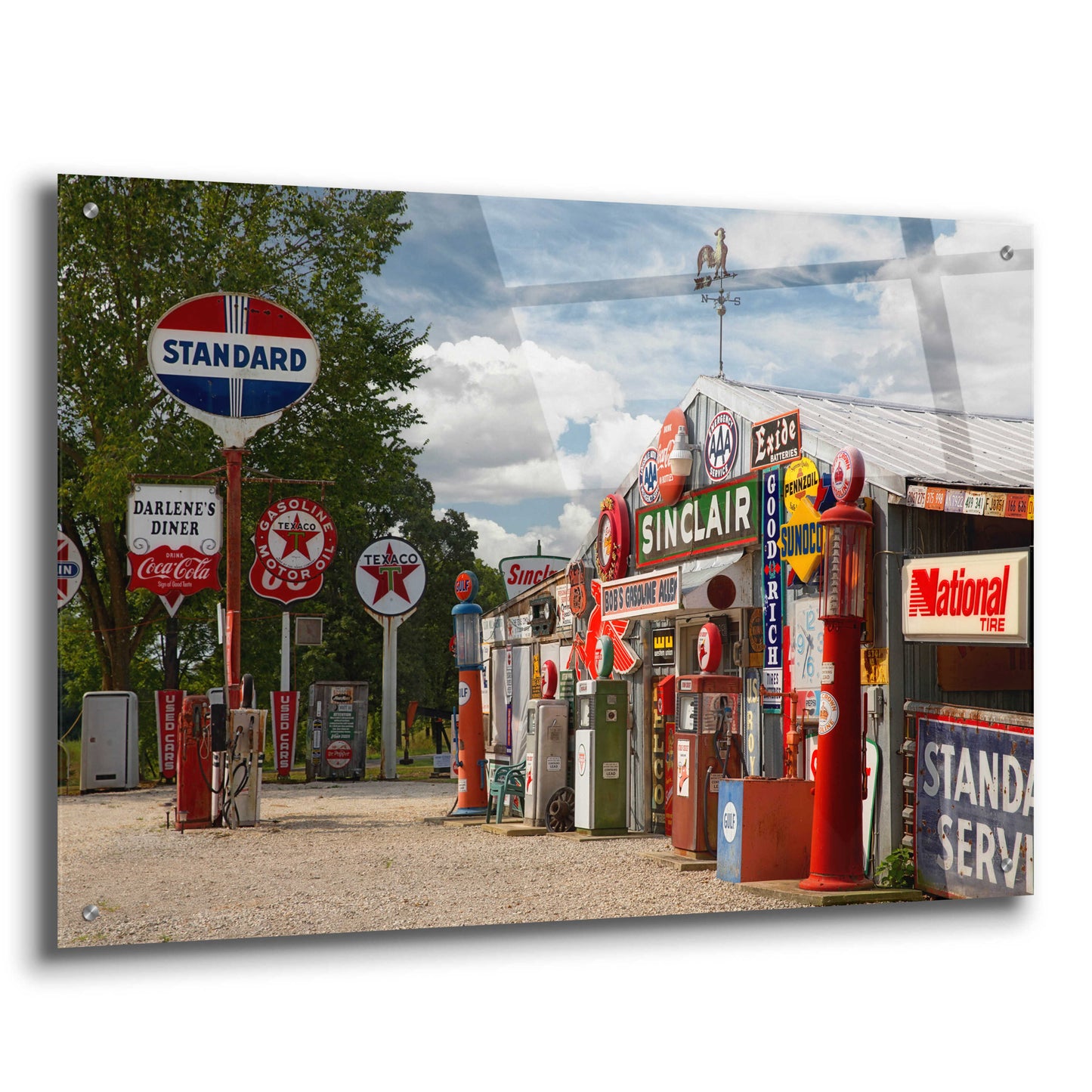 Epic Art 'Route 66 Cuba Missouri 2' by Mike Jones, Acrylic Glass Wall Art,36x24