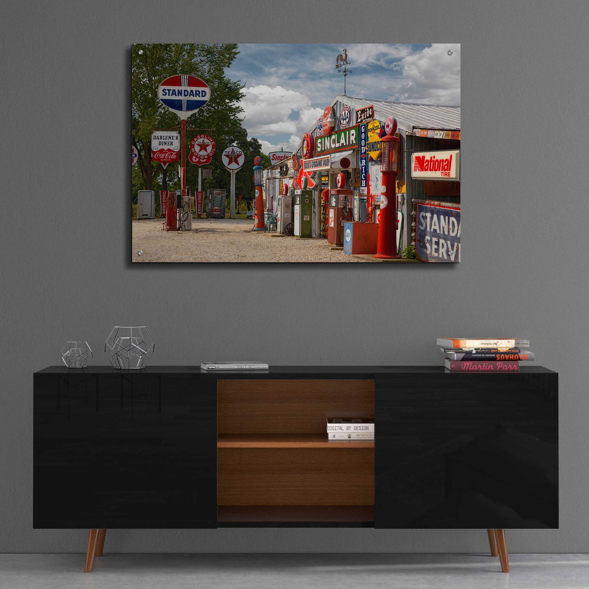 Epic Art 'Route 66 Cuba Missouri 2' by Mike Jones, Acrylic Glass Wall Art,36x24