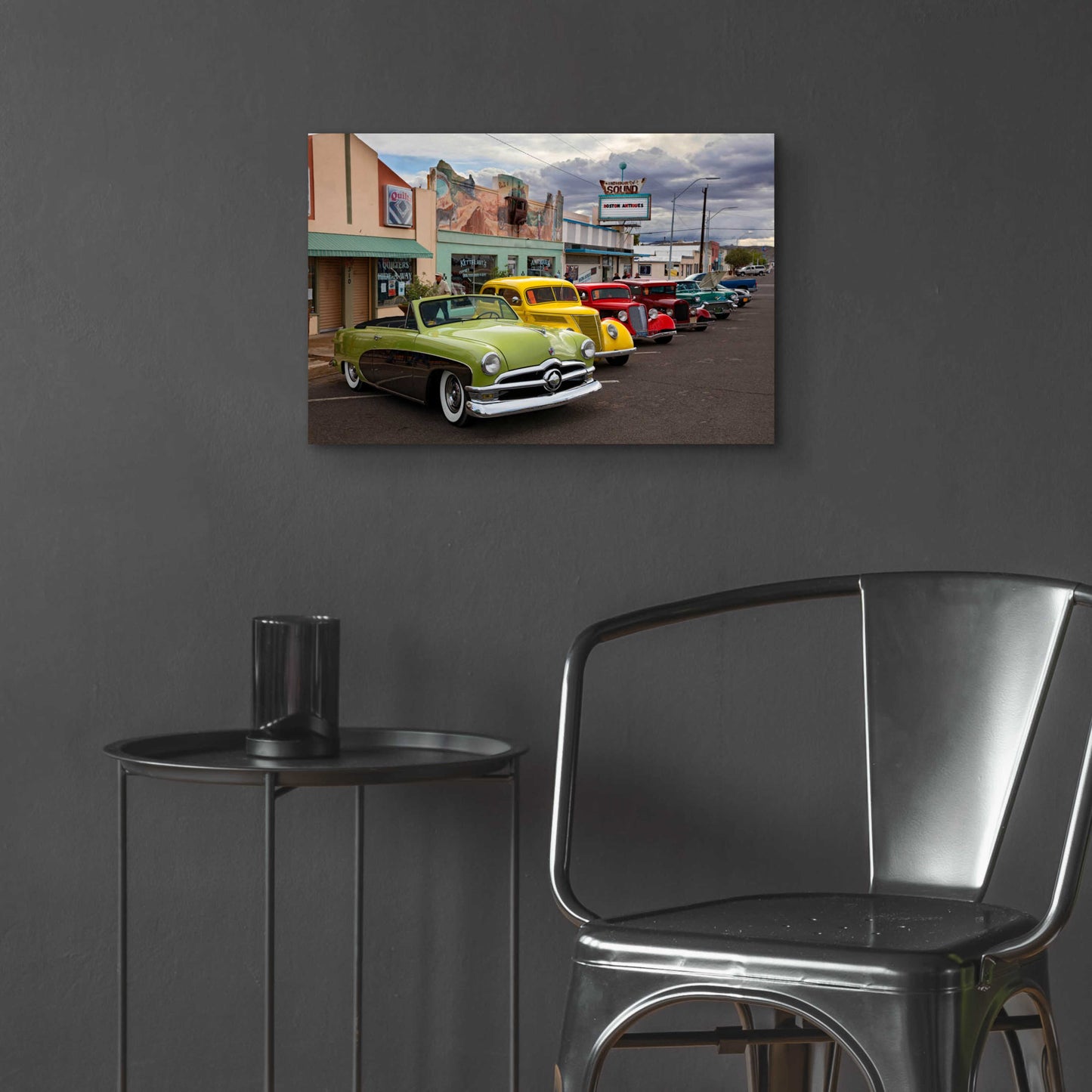 Epic Art 'Route 66 Fun Run Kingman' by Mike Jones, Acrylic Glass Wall Art,24x16