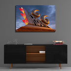 Epic Art 'Tucumcari Sculpture' by Mike Jones, Acrylic Glass Wall Art,36x24