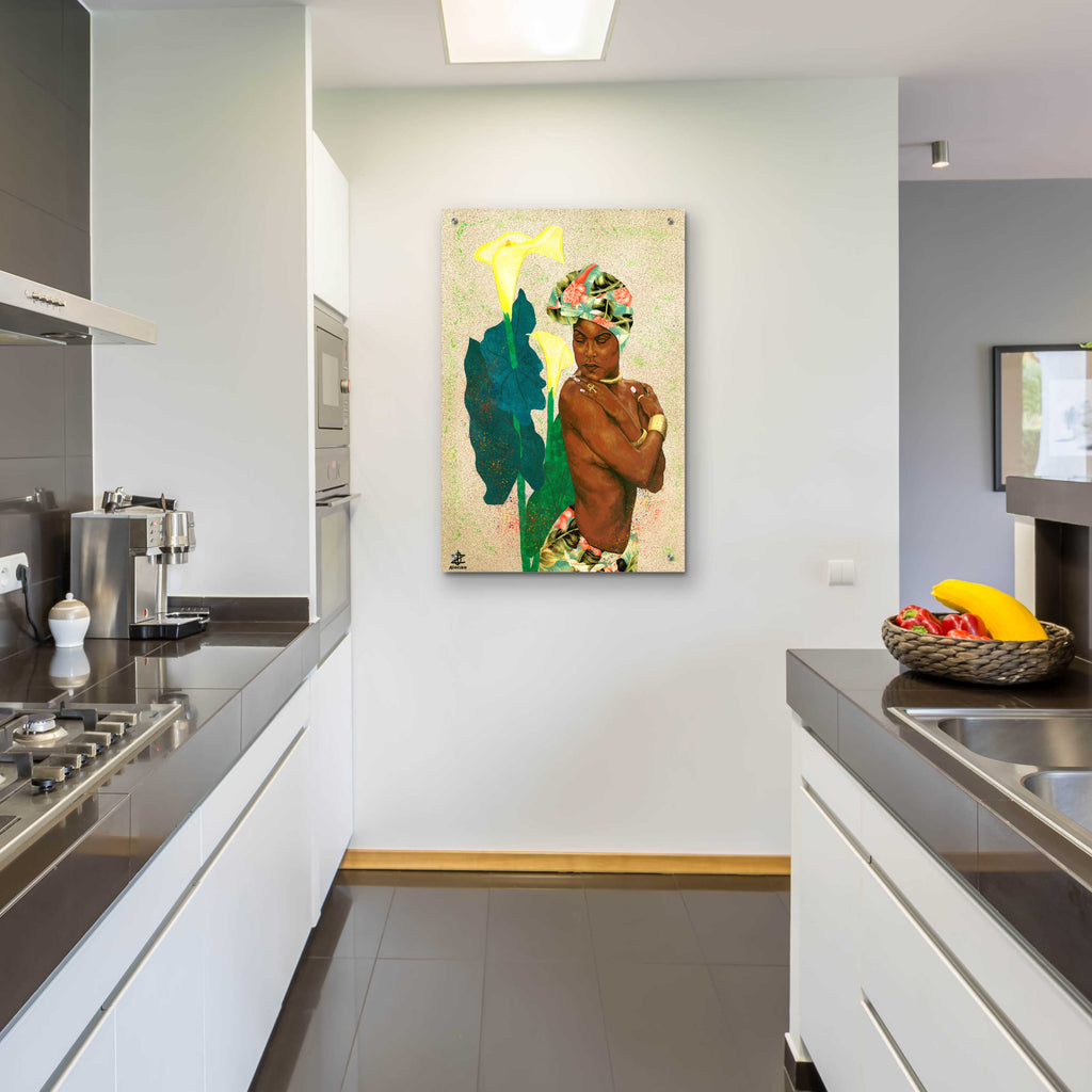 Epic Art 'Woman Strong II' by Alonzo Saunders, Acrylic Glass Wall Art,24x36