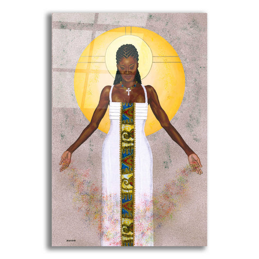 Epic Art 'Her Peace' by Alonzo Saunders, Acrylic Glass Wall Art