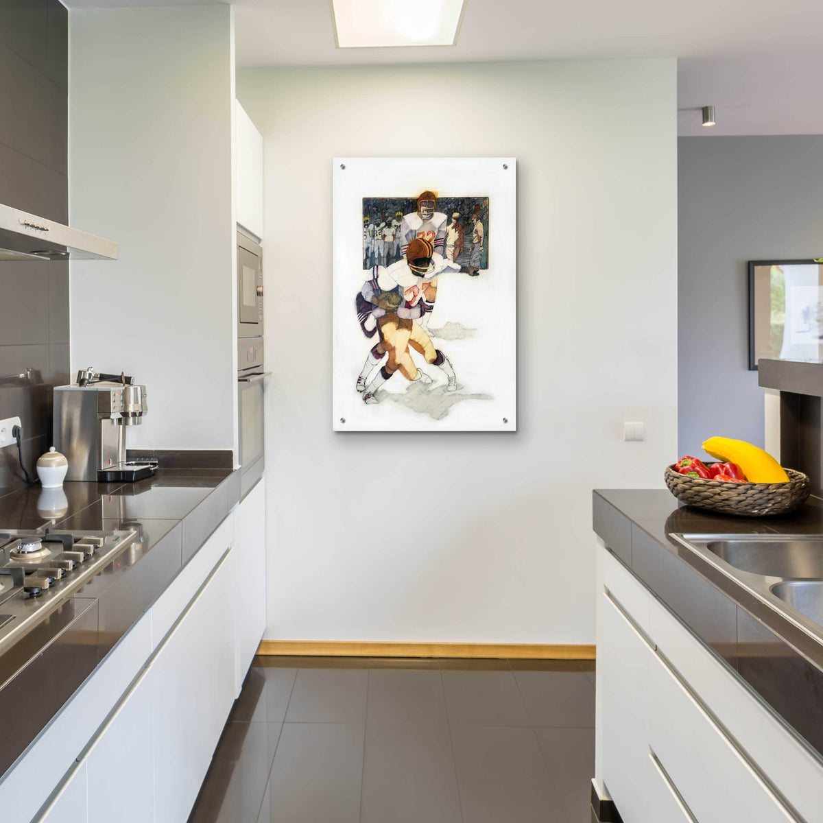 The Tackle by Bruce Dean - 24x36 acrylic wall art in a room