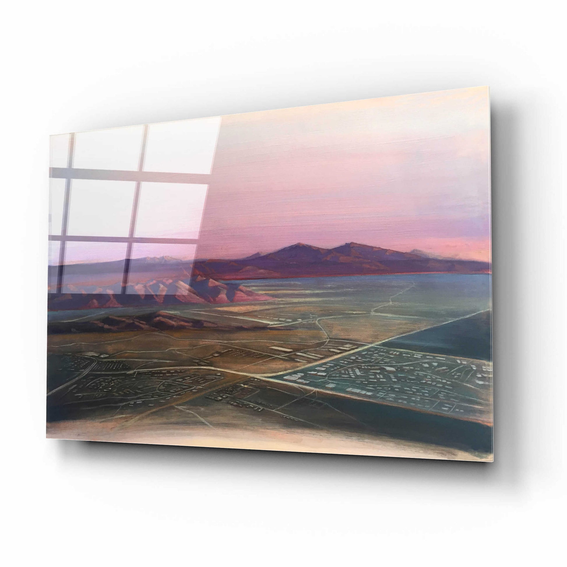 Epic Art 'Breathtaking Valley' by Bruce Dean, Acrylic Glass Wall Art,16x12