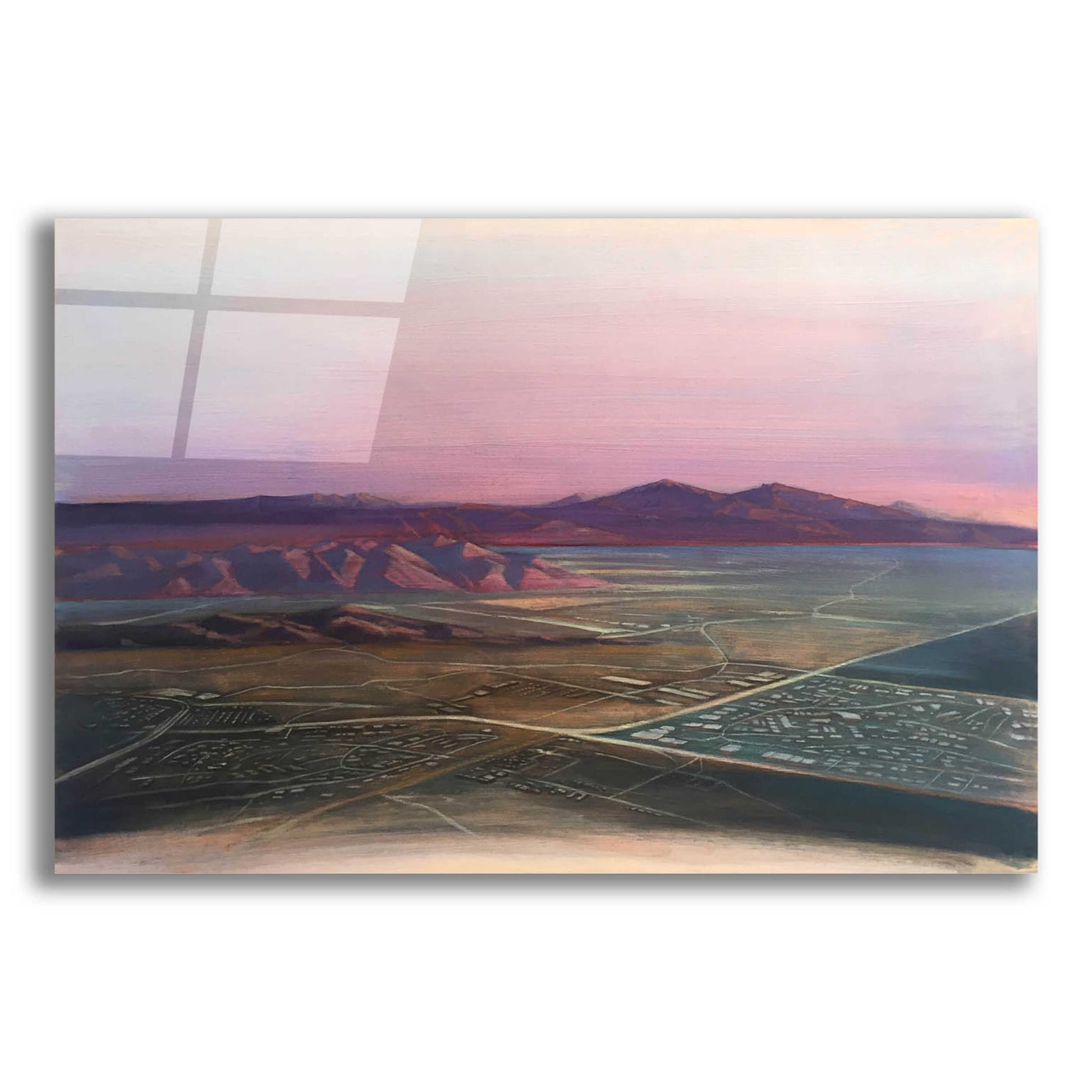 Epic Art 'Breathtaking Valley' by Bruce Dean, Acrylic Glass Wall Art,16x12