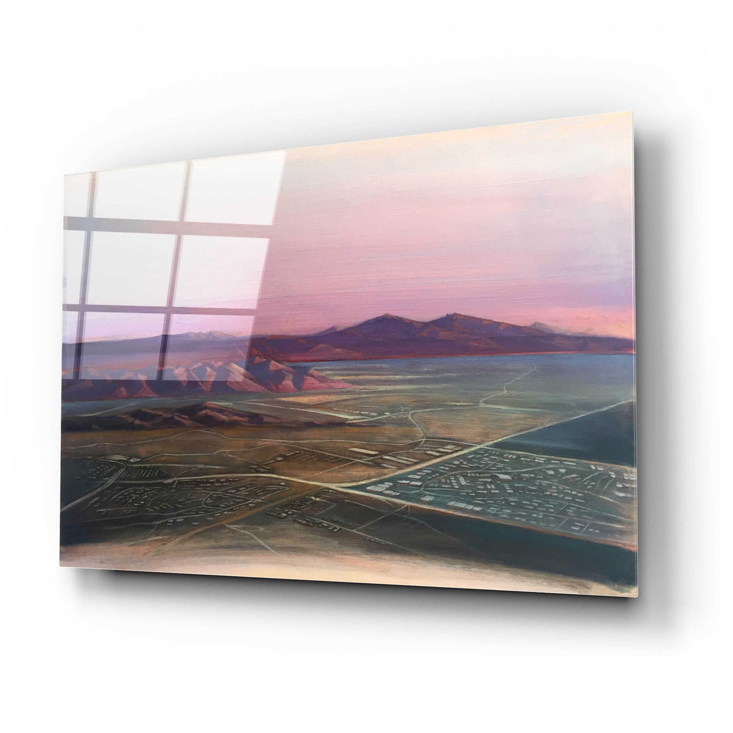 Epic Art 'Breathtaking Valley' by Bruce Dean, Acrylic Glass Wall Art,24x16