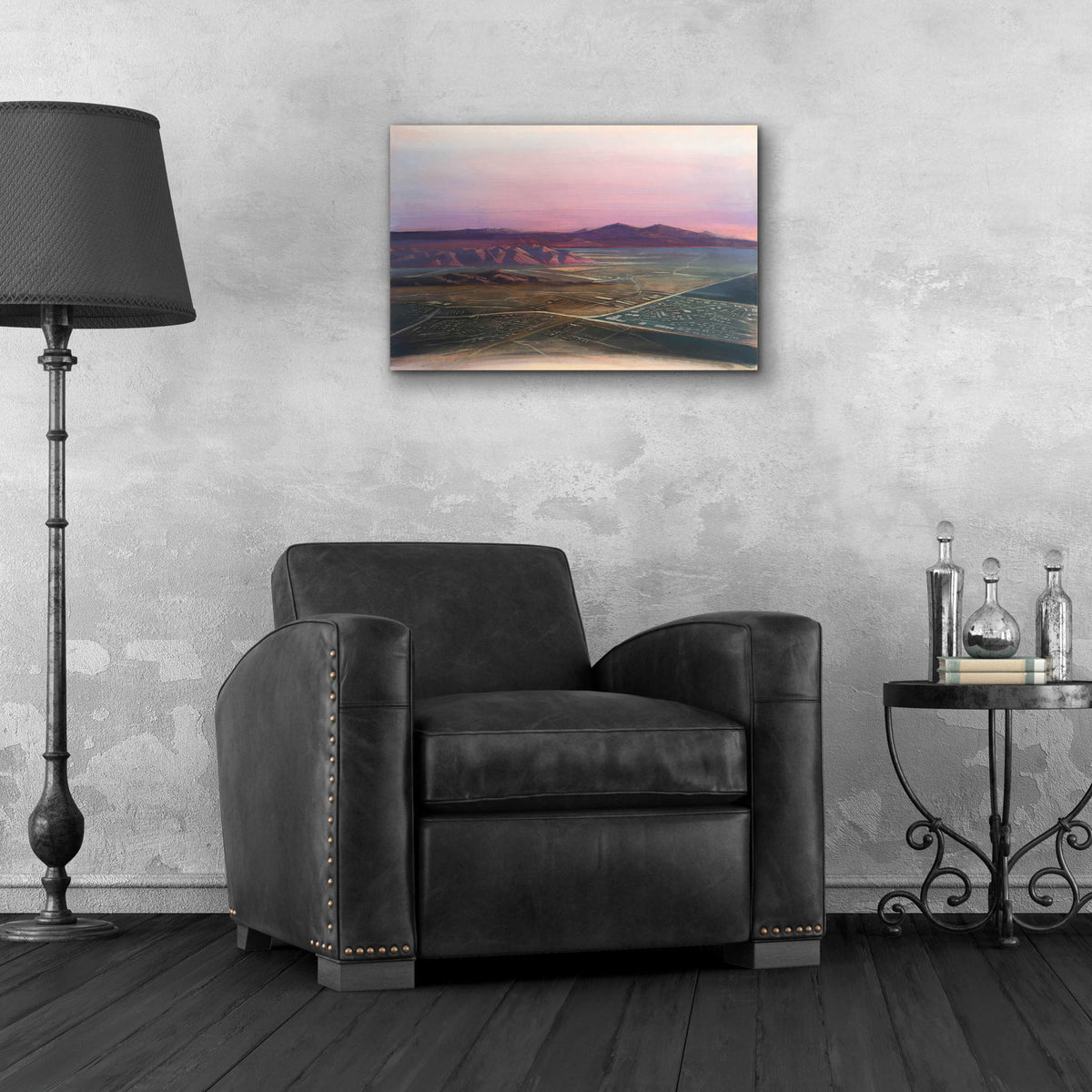 Breathtaking Valley by Bruce Dean - 24x16 acrylic wall art in a room