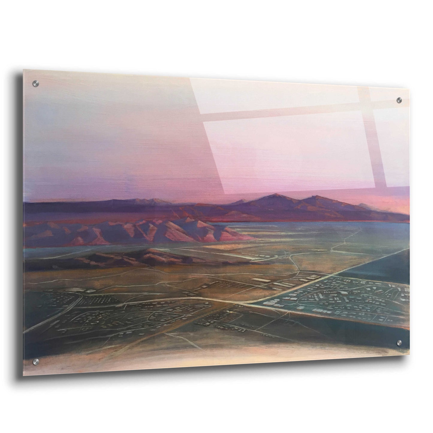 Epic Art 'Breathtaking Valley' by Bruce Dean, Acrylic Glass Wall Art,36x24