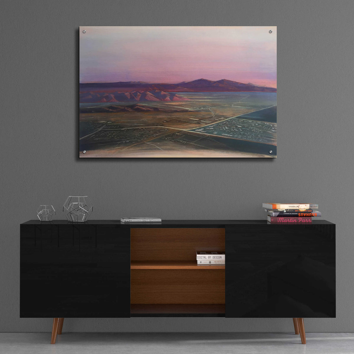 Breathtaking Valley by Bruce Dean - 36x24 acrylic wall art in a room