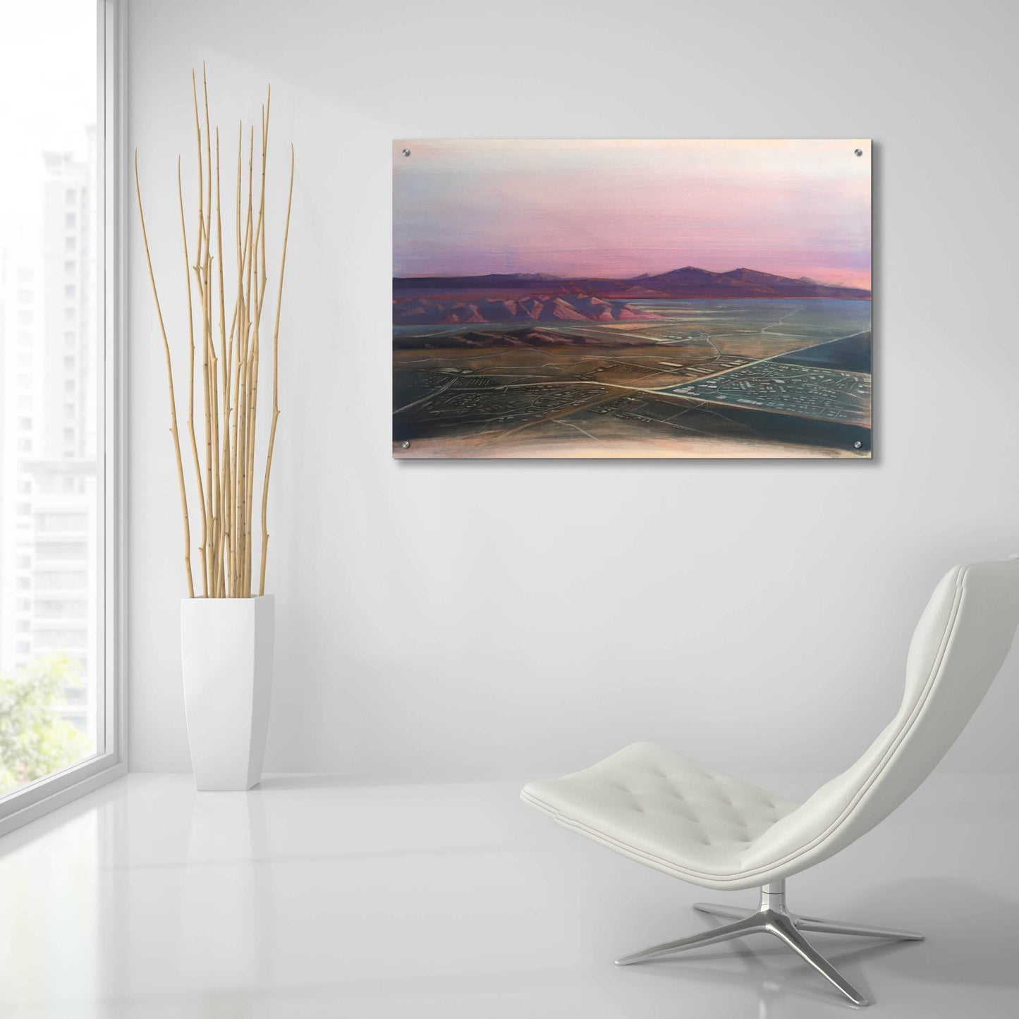 Epic Art 'Breathtaking Valley' by Bruce Dean, Acrylic Glass Wall Art,36x24