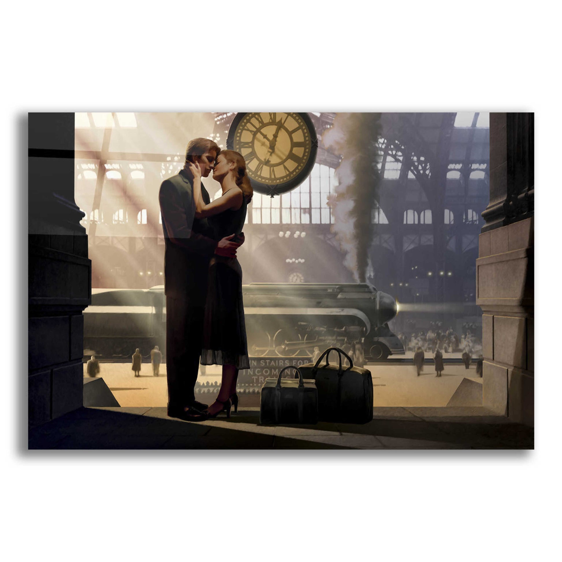 Epic Art 'Au Revoir' by Chris Consani, Acrylic Glass Wall Art,24x16