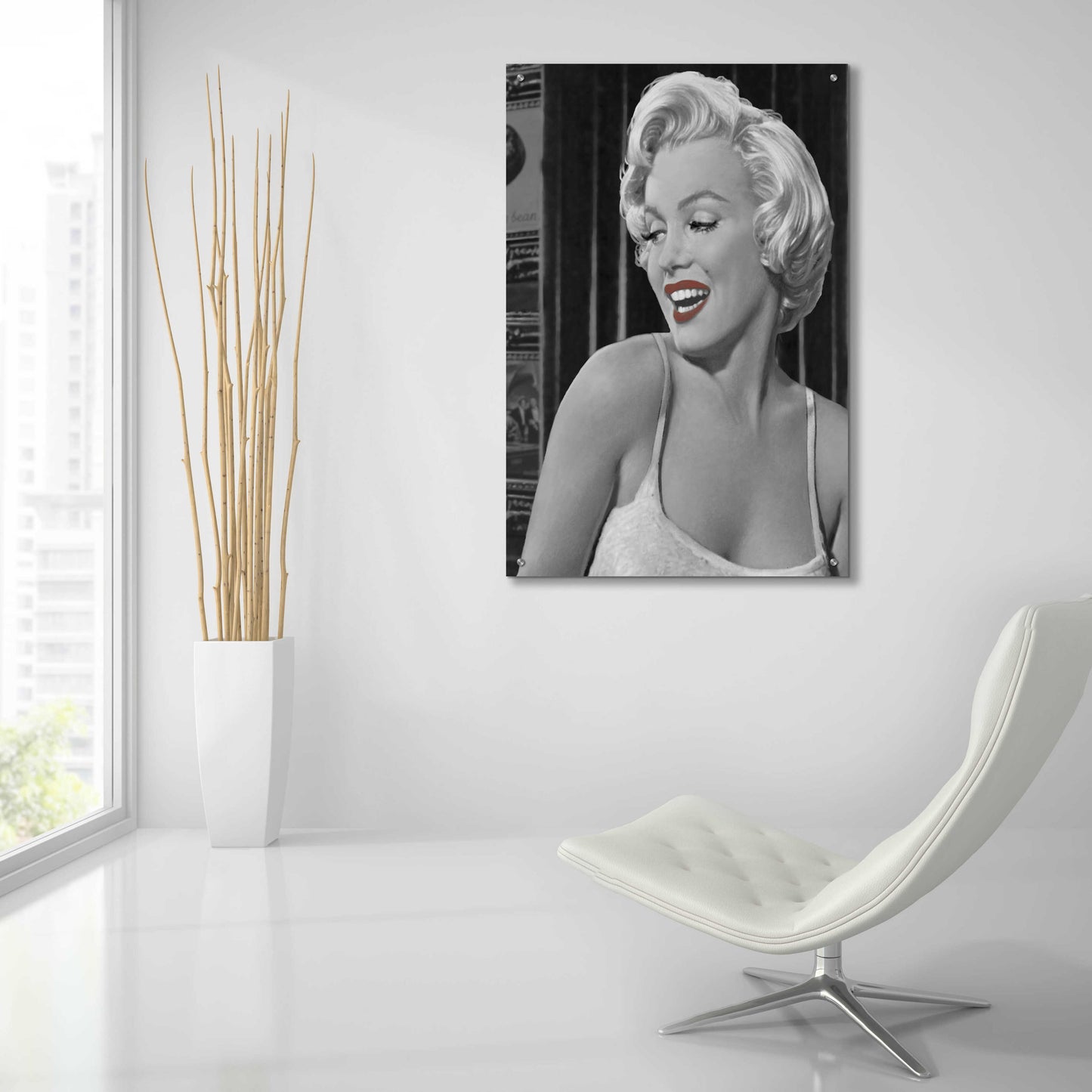 Epic Art 'Marilyn's Call I' by Chris Consani, Acrylic Glass Wall Art,24x36