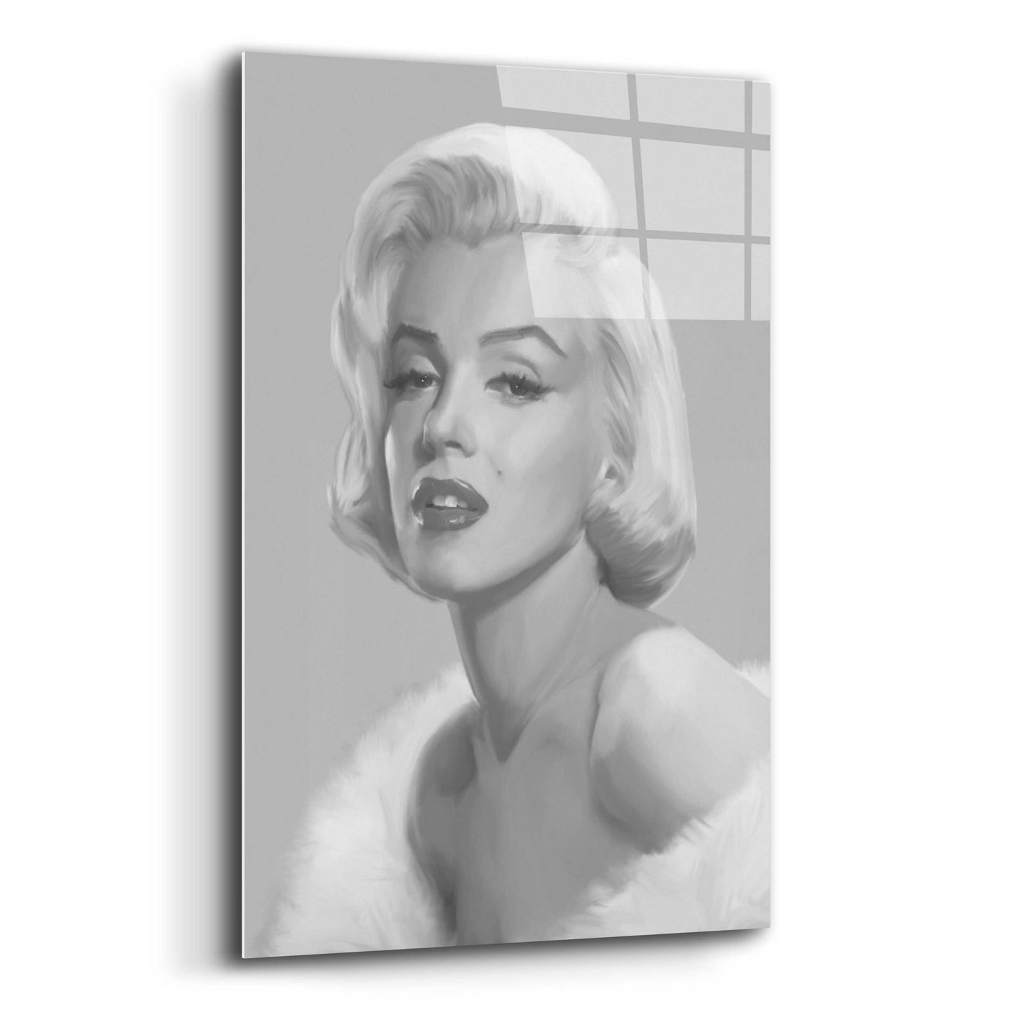 Epic Art 'True Blue Marilyn' by Chris Consani, Acrylic Glass Wall Art,16x24