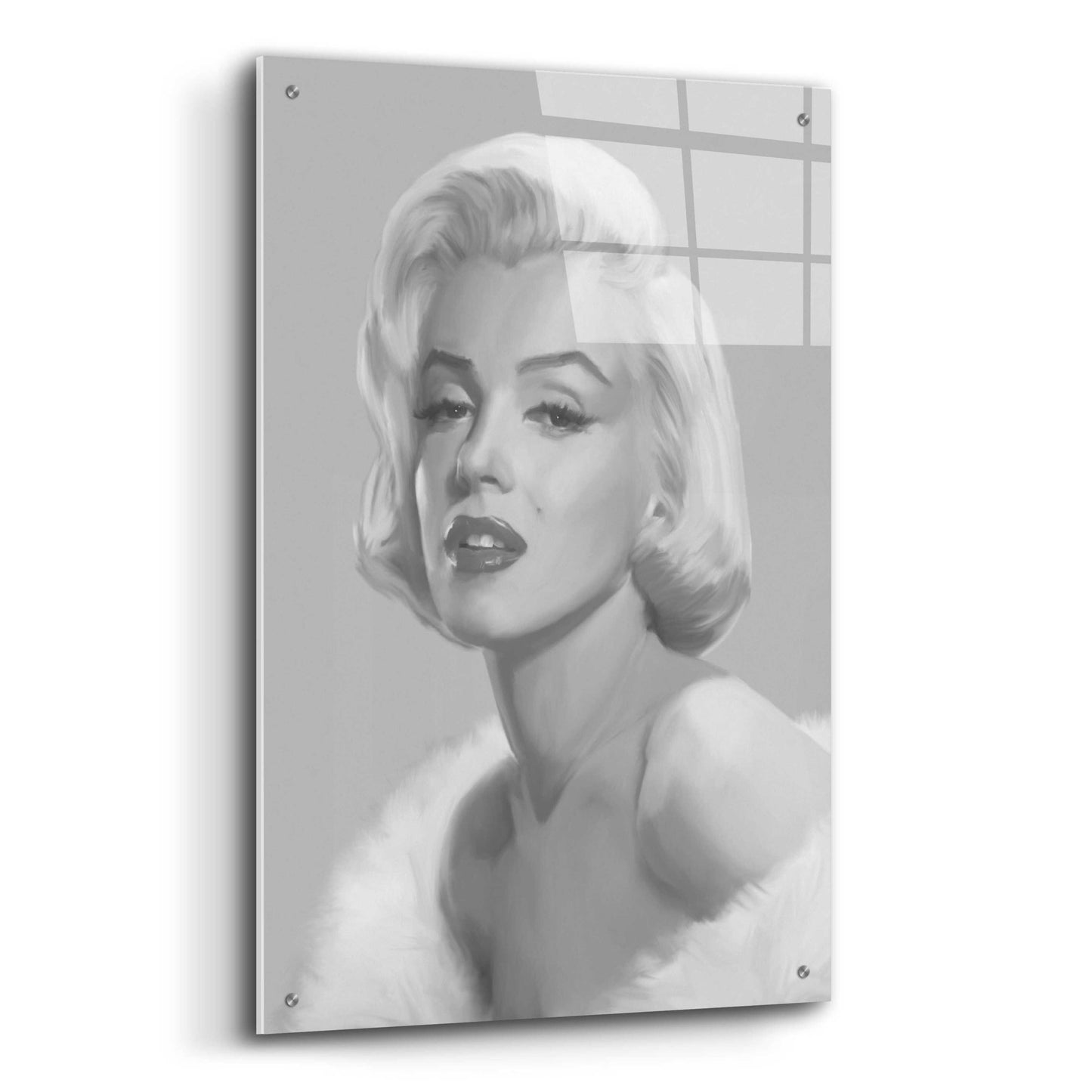 Epic Art 'True Blue Marilyn' by Chris Consani, Acrylic Glass Wall Art,24x36