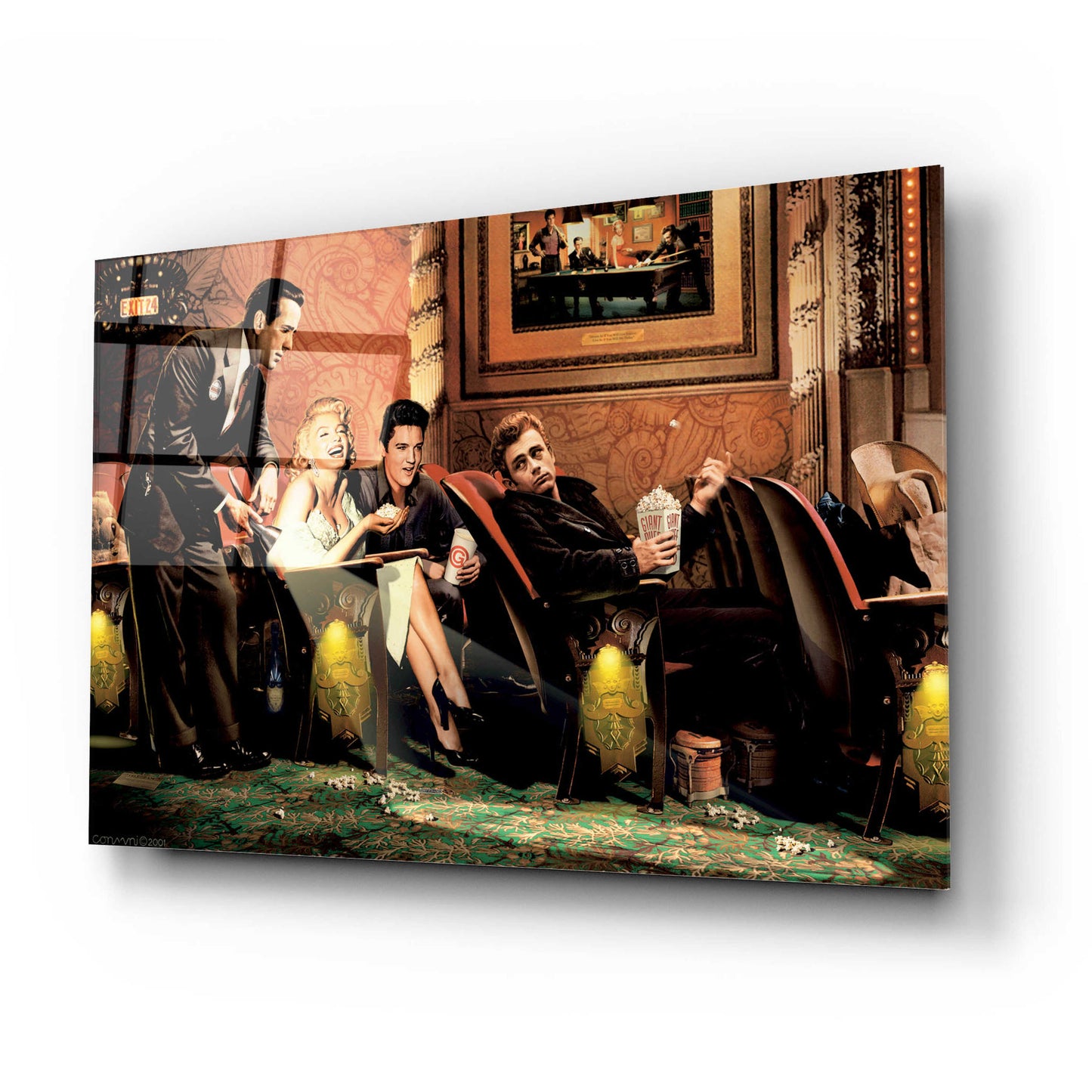 Epic Art 'Classic Interlude Party' by Chris Consani, Acrylic Glass Wall Art,24x16