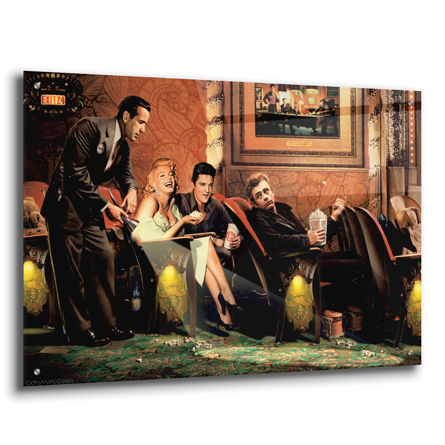 Epic Art 'Classic Interlude Party' by Chris Consani, Acrylic Glass Wall Art,36x24