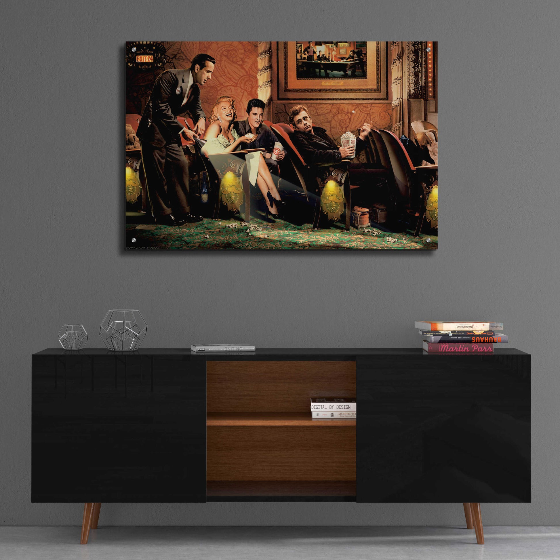 Epic Art 'Classic Interlude Party' by Chris Consani, Acrylic Glass Wall Art,36x24