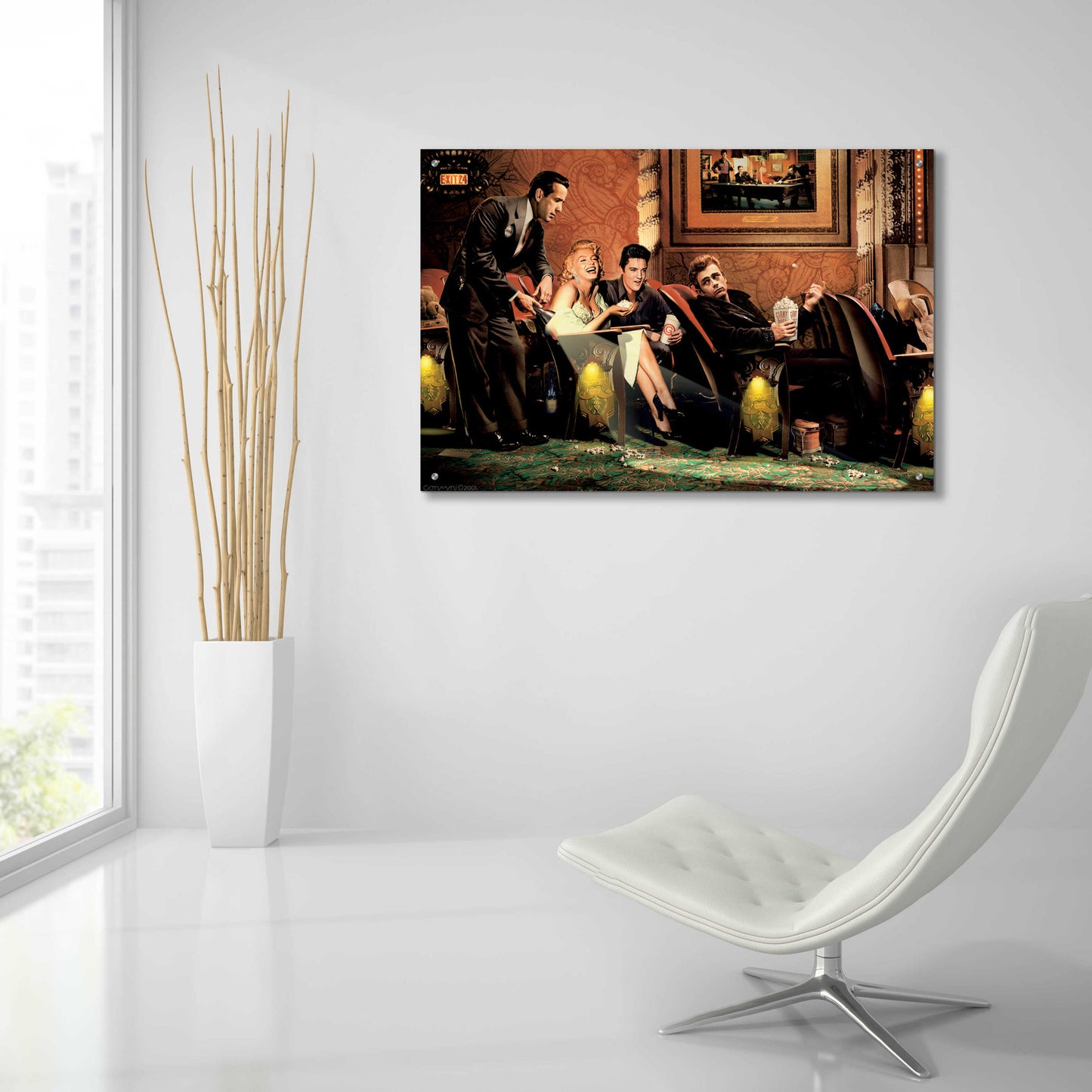 Epic Art 'Classic Interlude Party' by Chris Consani, Acrylic Glass Wall Art,36x24