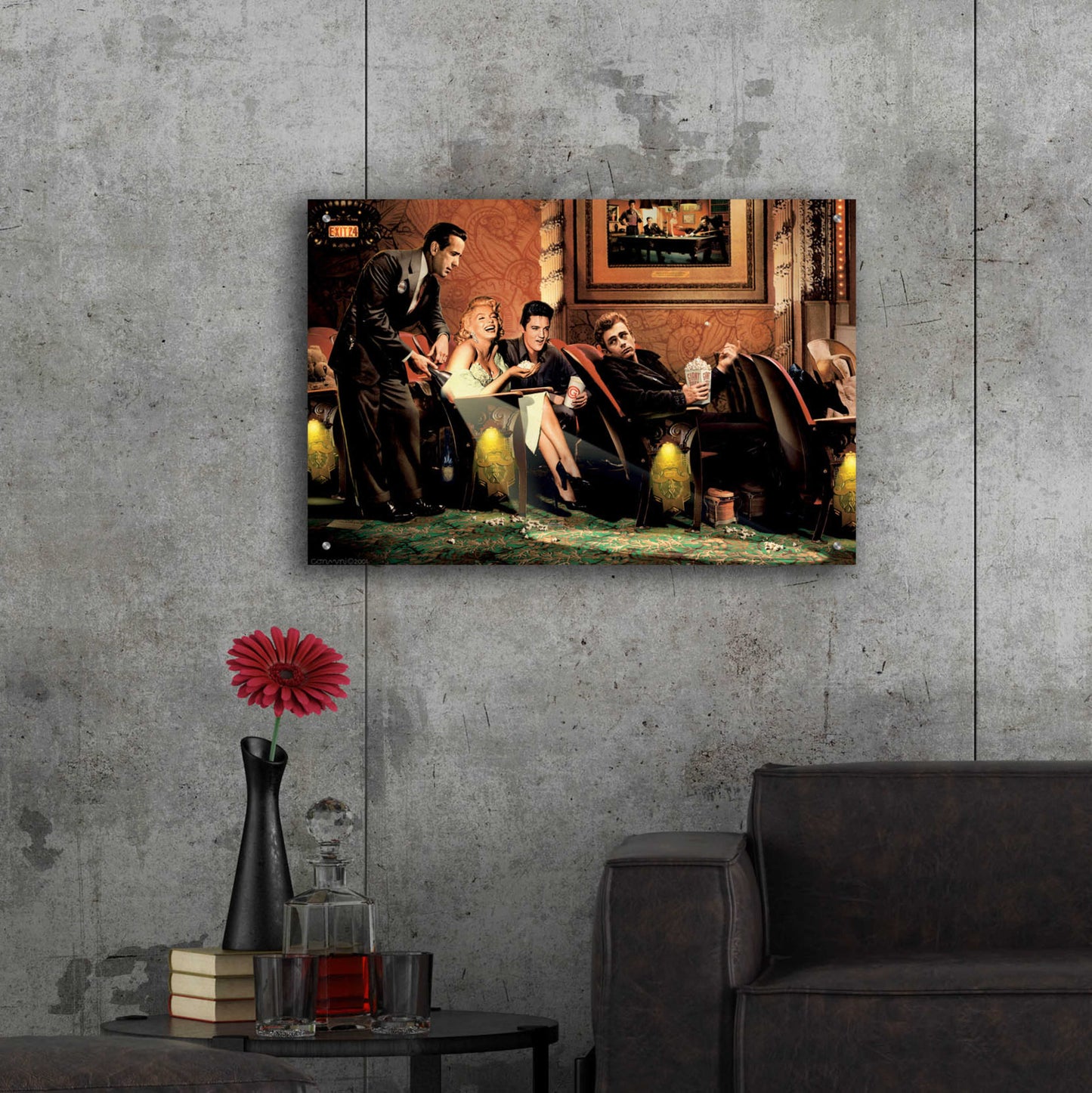 Epic Art 'Classic Interlude Party' by Chris Consani, Acrylic Glass Wall Art,36x24