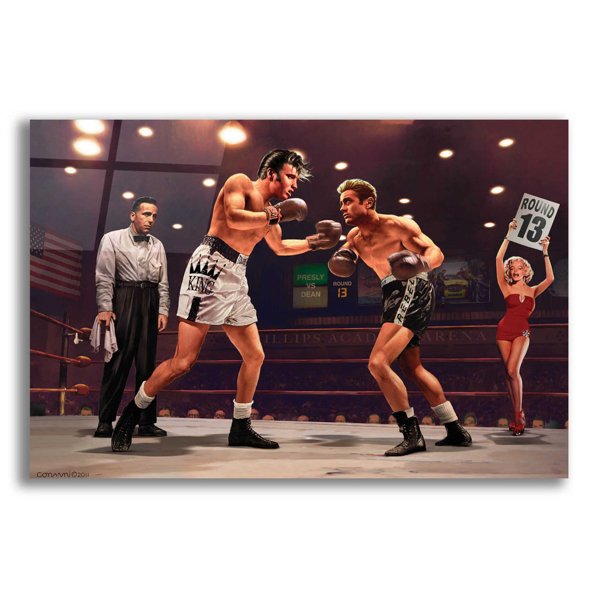 Final Round by Chris Consani acrylic glass wall art