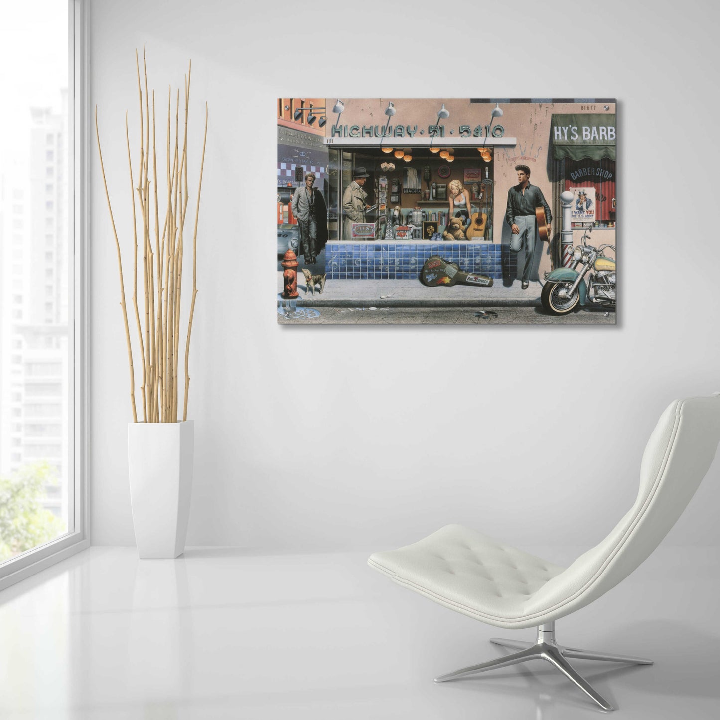 Epic Art 'Highway 51' by Chris Consani, Acrylic Glass Wall Art,36x24