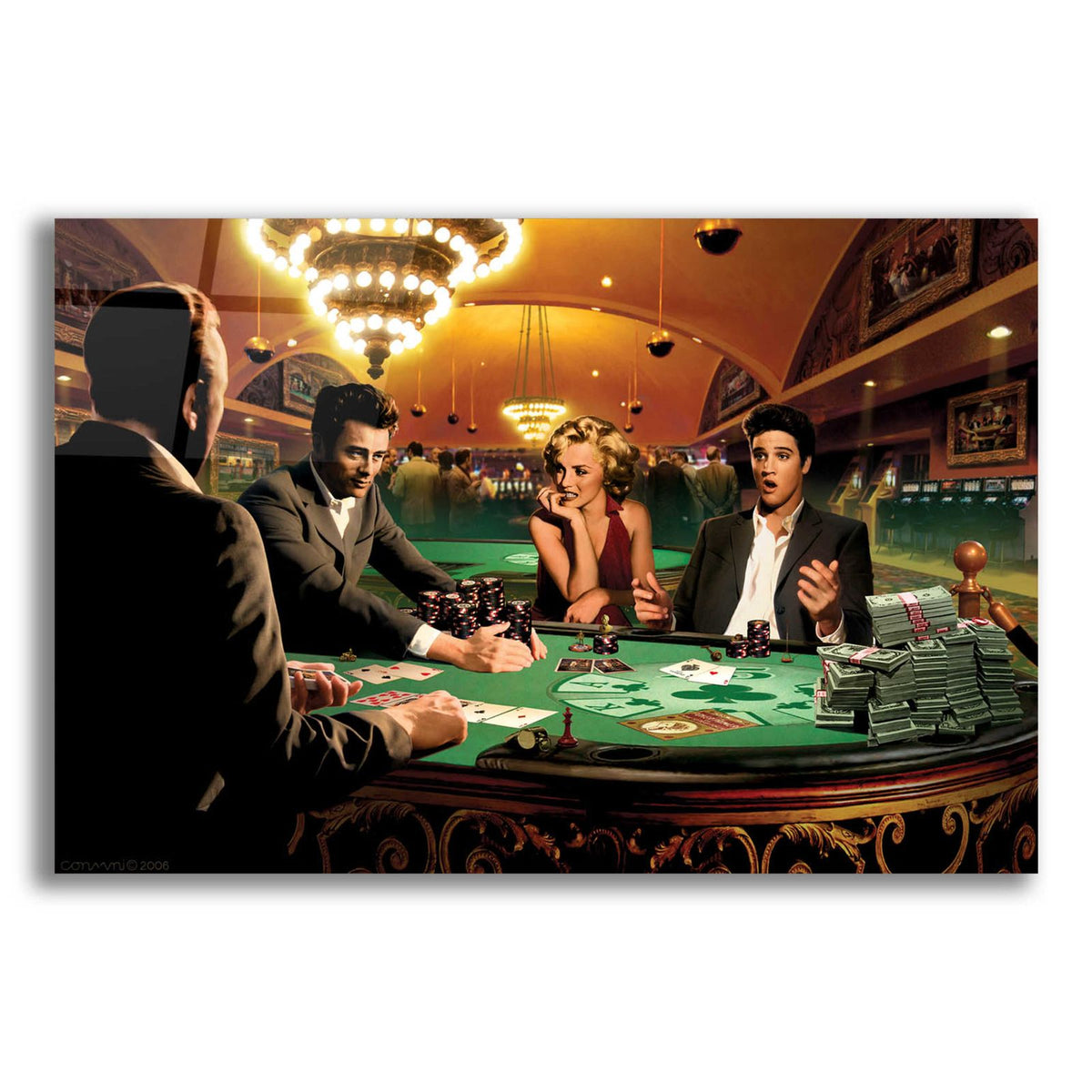 Royal Flush by Chris Consani acrylic glass wall art