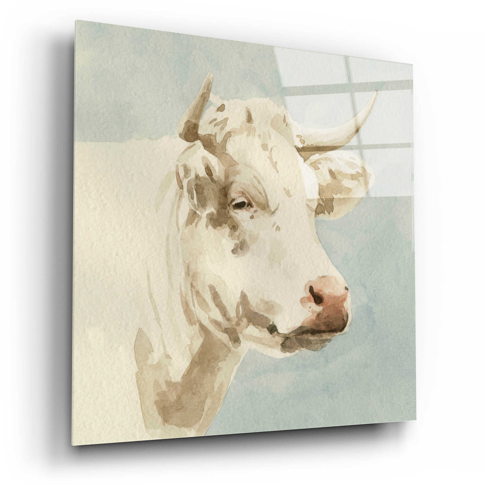 Epic Art 'Ferdinand II' by Emma Scarvey, Acrylic Glass Wall Art,12x12