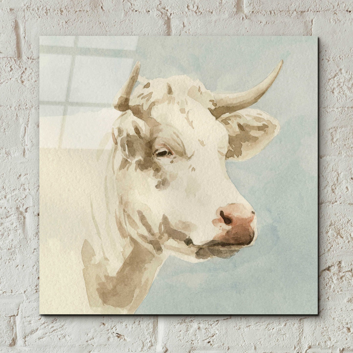 Epic Art 'Ferdinand II' by Emma Scarvey, Acrylic Glass Wall Art,12x12