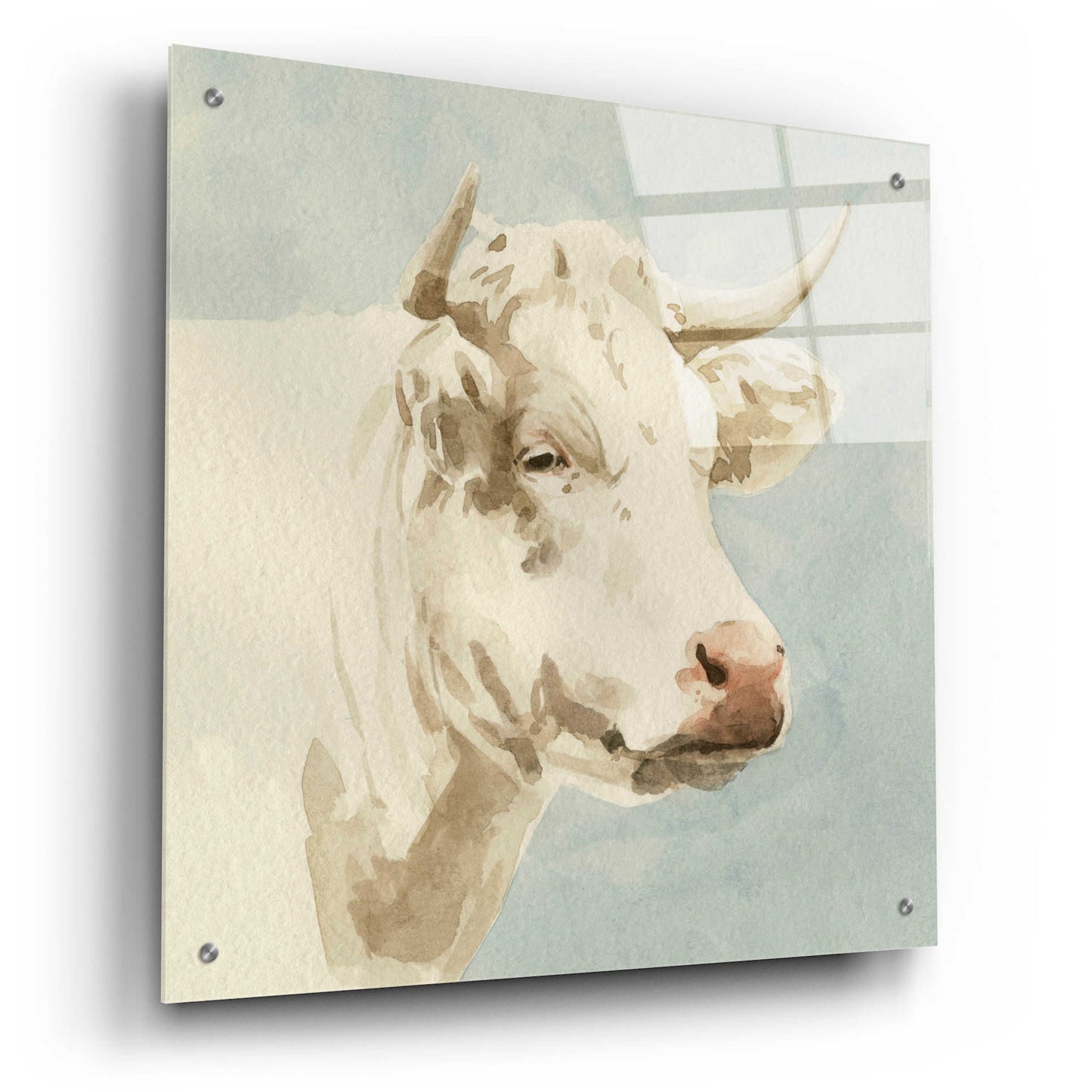 Epic Art 'Ferdinand II' by Emma Scarvey, Acrylic Glass Wall Art,24x24