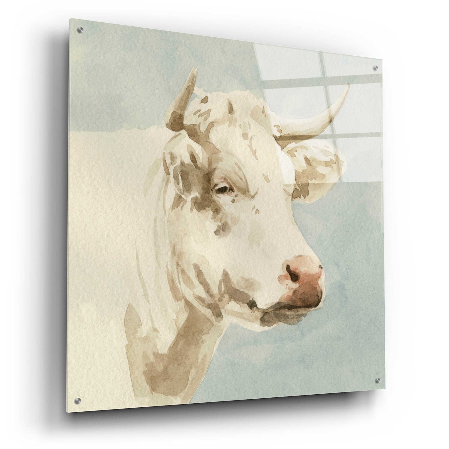 Epic Art 'Ferdinand II' by Emma Scarvey, Acrylic Glass Wall Art,36x36