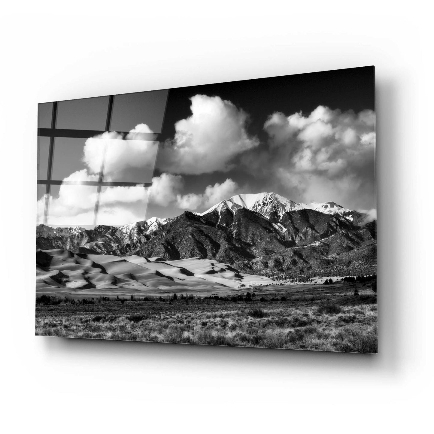 Epic Art 'Afternoon at the Dunes - Great Sand Dunes National Park' by Darren White, Acrylic Glass Wall Art,24x16