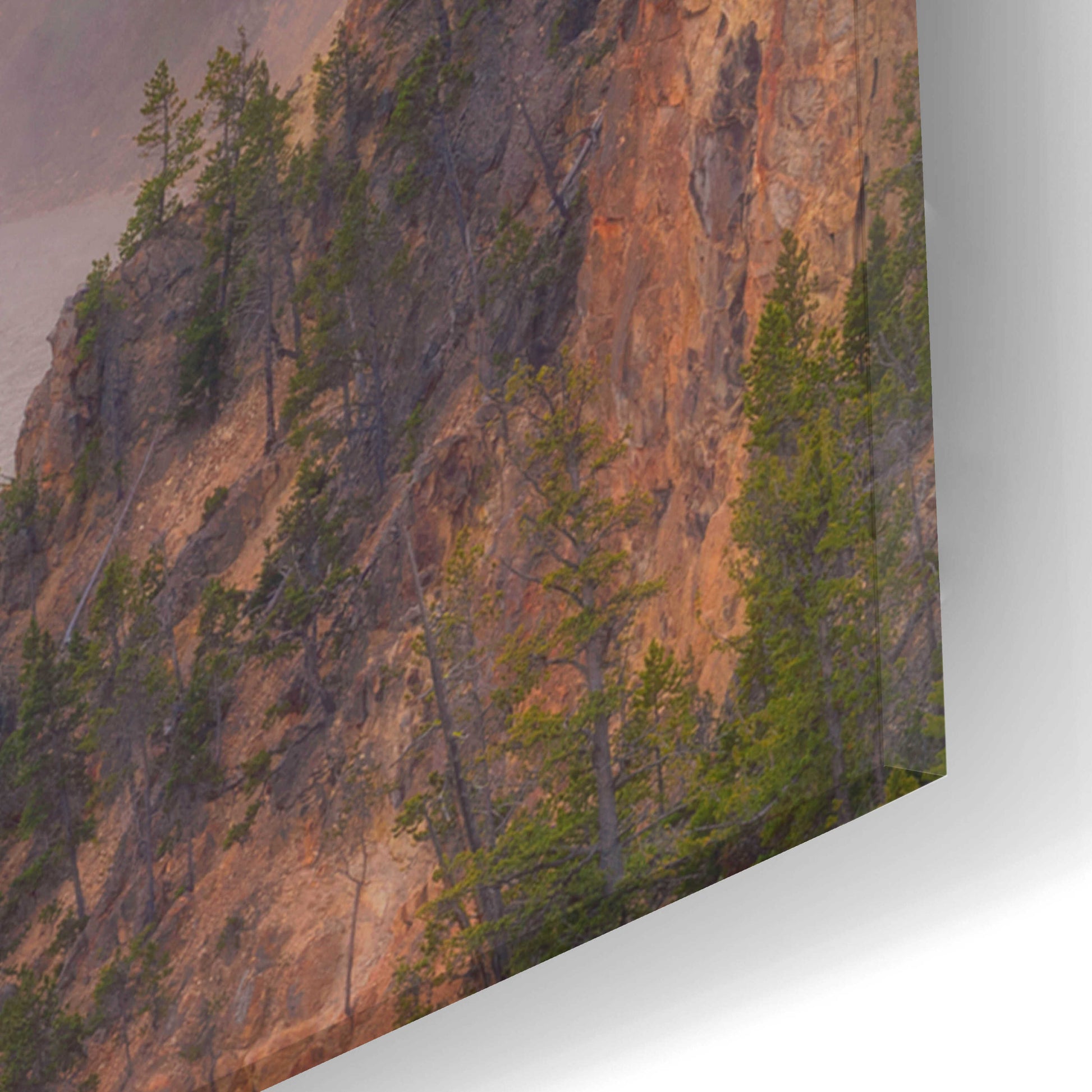 Epic Art 'Artist Point Sunset - Yellowstone National Park' by Darren White, Acrylic Glass Wall Art,16x24