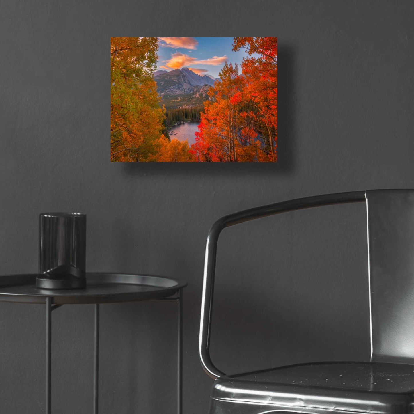 Epic Art 'Autumn's Breath - Rocky Mountain National Park' by Darren White, Acrylic Glass Wall Art,16x12