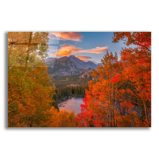 Epic Art 'Autumn's Breath - Rocky Mountain National Park' by Darren White, Acrylic Glass Wall Art