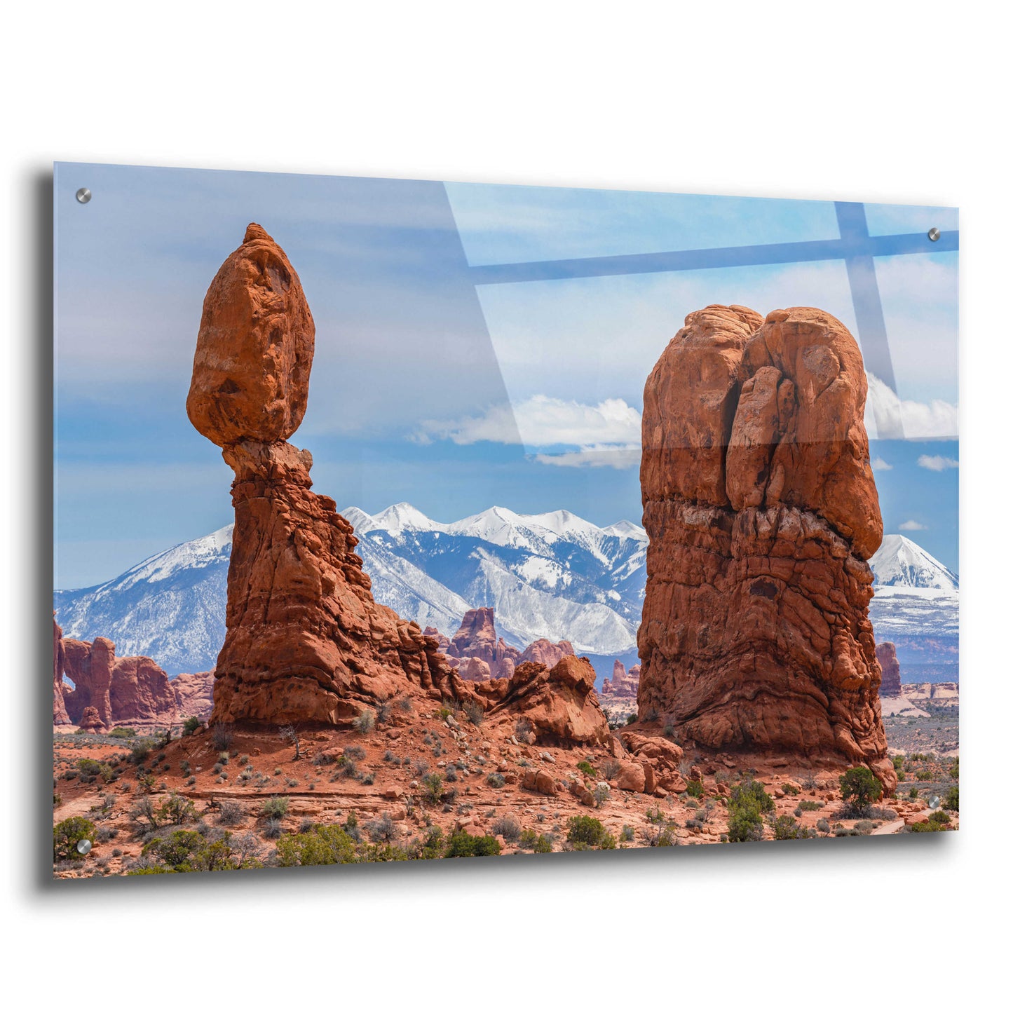 Epic Art 'Balanced Views - Arches National Park' by Darren White, Acrylic Glass Wall Art,36x24