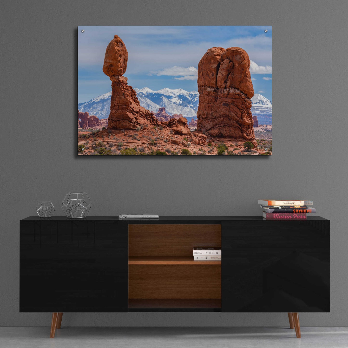 Epic Art 'Balanced Views - Arches National Park' by Darren White, Acrylic Glass Wall Art,36x24