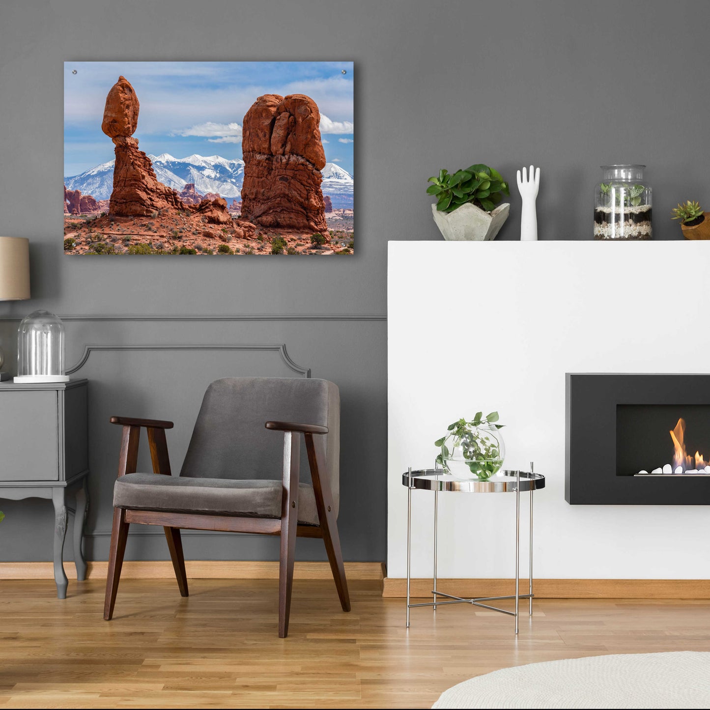 Epic Art 'Balanced Views - Arches National Park' by Darren White, Acrylic Glass Wall Art,36x24