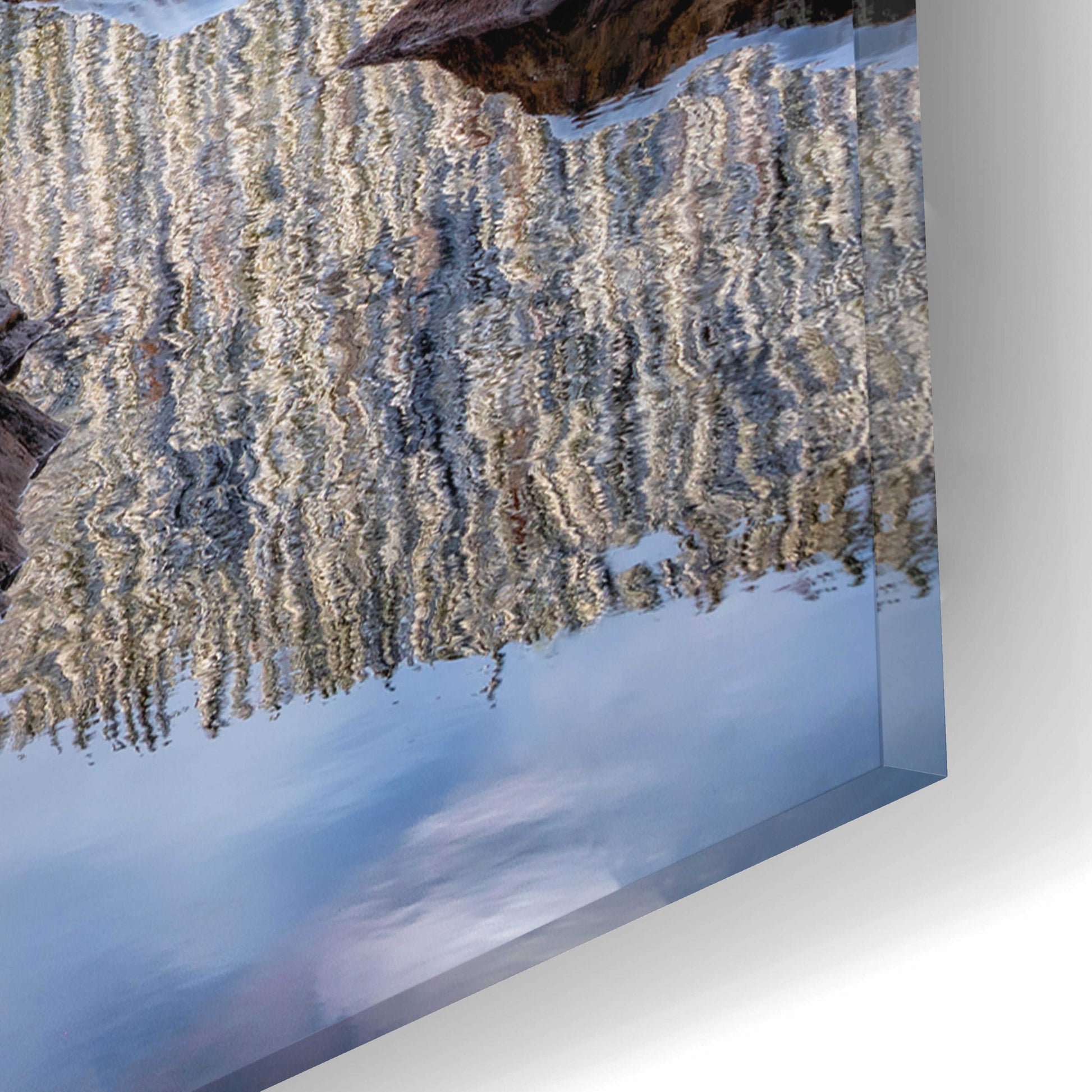 Epic Art 'Bear Lake Holiday - Rocky Mountain National Park' by Darren White, Acrylic Glass Wall Art,16x12