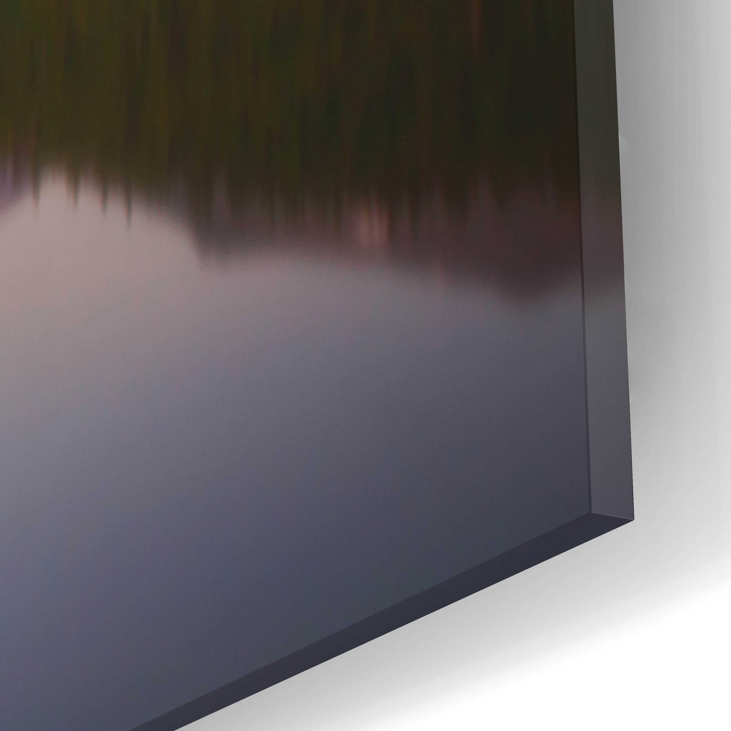 Epic Art 'Bear Lake Sunset Reflection - Rocky Mountain National Park' by Darren White, Acrylic Glass Wall Art,16x12