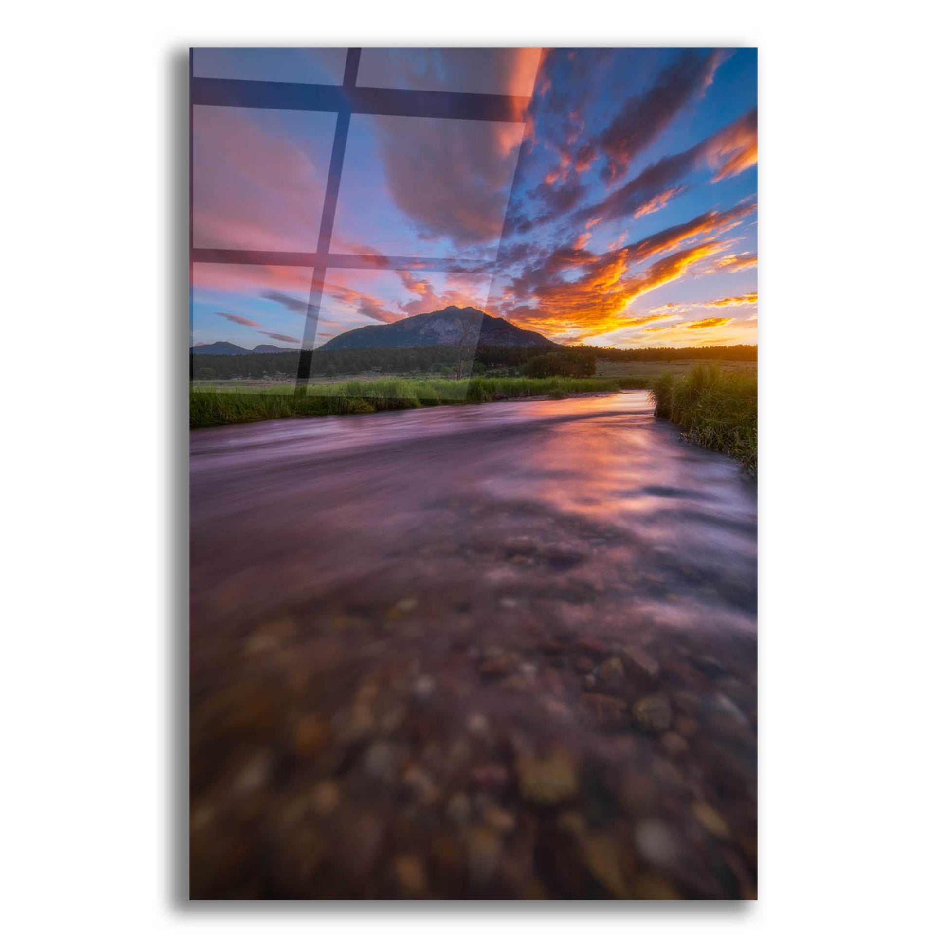 Epic Art 'Colorado Morning - Rocky Mountain National Park' by Darren White, Acrylic Glass Wall Art