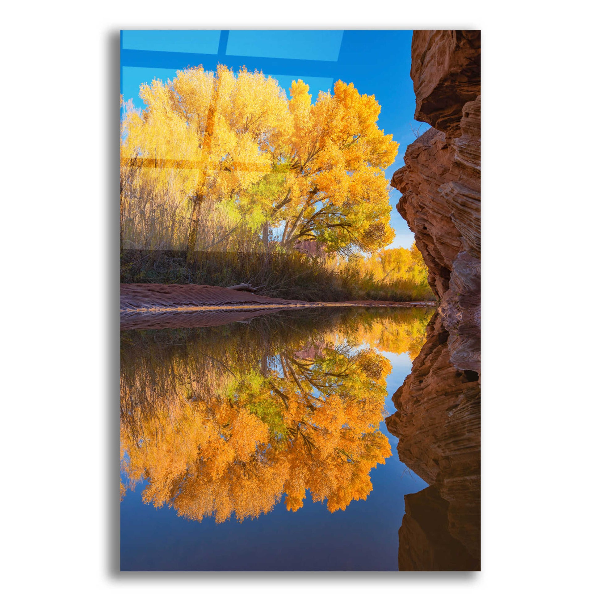 Epic Art 'Colors of the Courthouse - Arches National Park' by Darren White, Acrylic Glass Wall Art