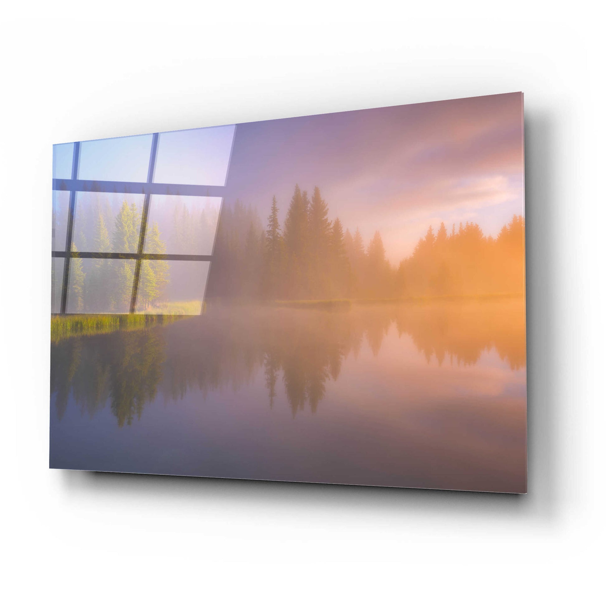 Epic Art 'Deep Breath - Grand Teton National Park' by Darren White, Acrylic Glass Wall Art,24x16