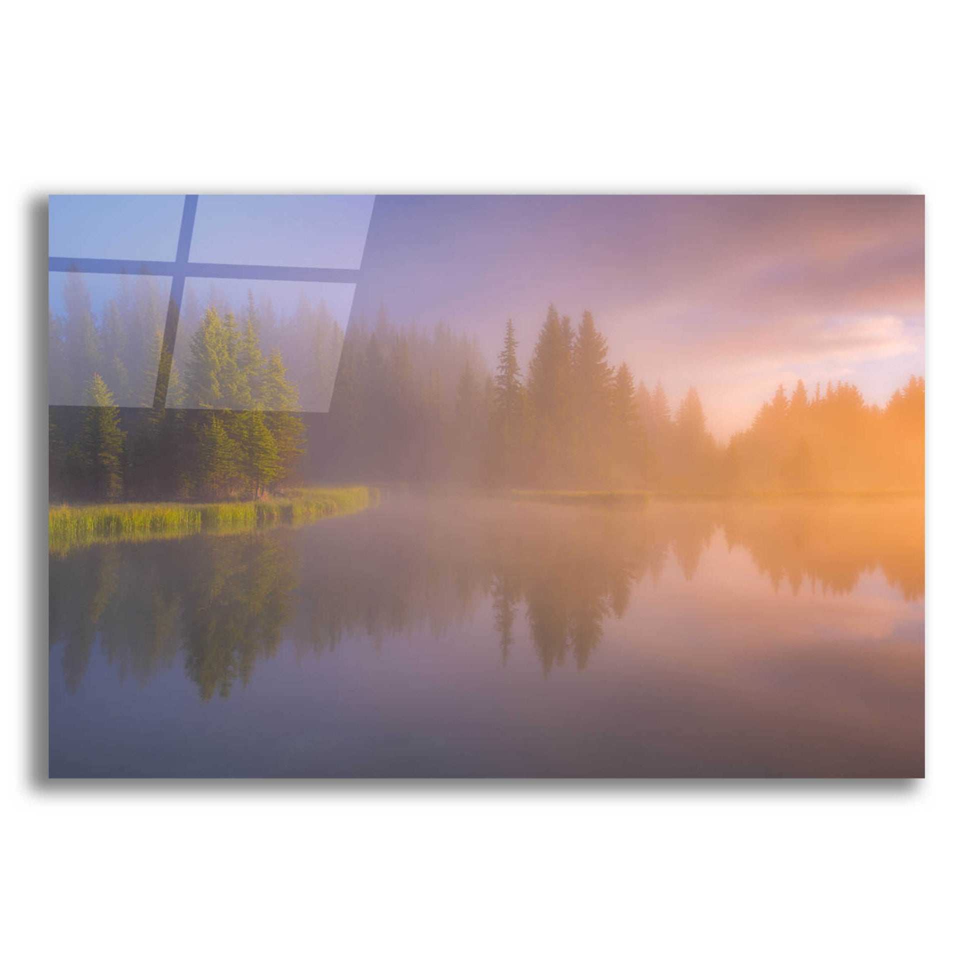 Epic Art 'Deep Breath - Grand Teton National Park' by Darren White, Acrylic Glass Wall Art,24x16