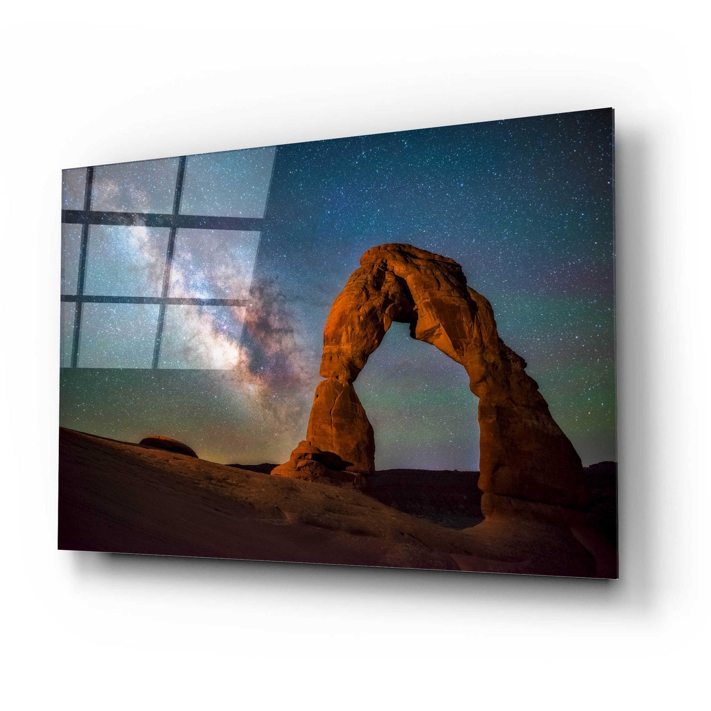 Epic Art 'Delicate Air Glow - Arches National Park' by Darren White, Acrylic Glass Wall Art,24x16